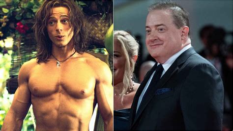 El impactante cambio físico de Brendan Fraser 25 años después de