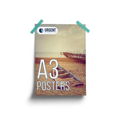 OLD Digital Print Posters (A4/A3) - Urgent Printing