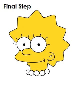 How To Draw Lisa Simpson VIDEO Step By Step Pictures