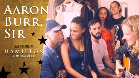 Aaron Burr, Sir: Backstage at Hamilton with Leslie Odom Jr., Episode 6 ...