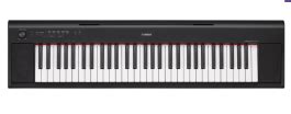 YAMAHA NP 12 Piaggero Black Tastiera 61 Tasti Dinamica