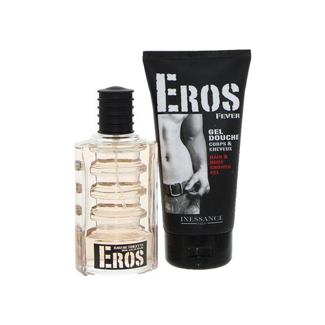 Coffret Parfum Eros Fever Et Gel Douche Parfumé Dlc Courte à Prix