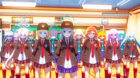 Mmd School Girl Uniform Jacket Manufacturer Gta By Mist To Zero On