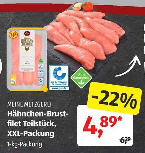 Meine Metzgerei H Hnchen Brust Filet Teilst Ck Xxl Packung Angebot Bei