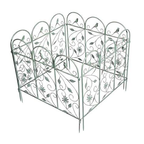 Shop Best Garden Metal Garden Fence Durable And Decorative Hantechn