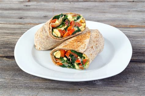 Low Calorie Protein Breakfast Wrap - Lose Weight By Eating