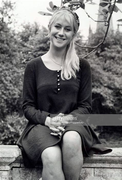 1968. Stratford Upon Avon. British actress Helen Mirren (born 1945