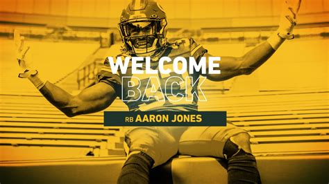 Packers Welcome Back Aaron Jones