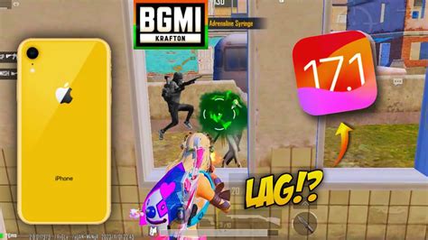 🔥iphone Xr Bgmi Gameplay After Ios 171 Worst Update Bgmi 28