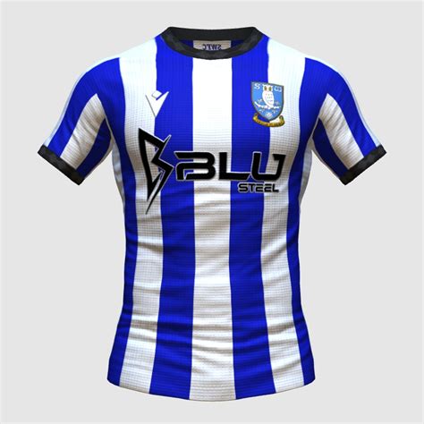 Sheffield Wednesday Macron Home FIFA 23 Kit Creator Showcase