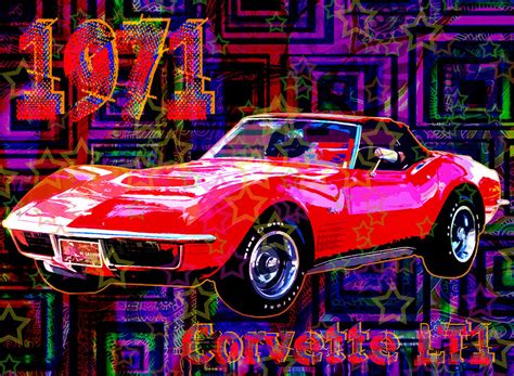 Corvette Lt1 Digital Art By Maria Arango Fine Art America