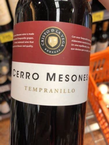 Cristo De La Vega Cerro Mesones Tempranillo Vivino US