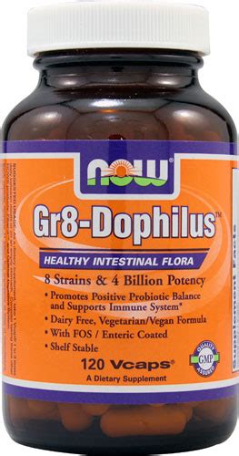 NOW Gr8 Dophilus 120 VegCaps Vitacost