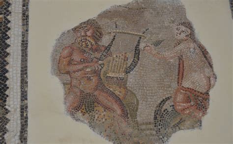 Roman Mosaic In The El Jem Archeological Museum Flickr