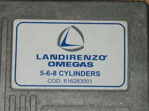 Landi Renzo GPL ECU Omegas 5 6 8 CIL CODICE 616283001 Milano Accessori