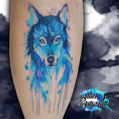 Tatuagem De Lobo Aquarela Tatuagens Tatuagem De Lobo Tatuagem