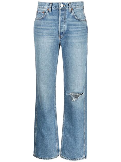 Redone Jeans A Gamba Ampia Anni 90 Farfetch