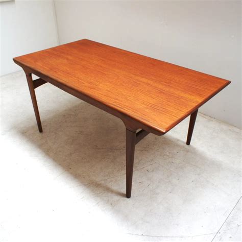 Proantic Grande Table Manger Vintage Scandinave En Teck Johann S