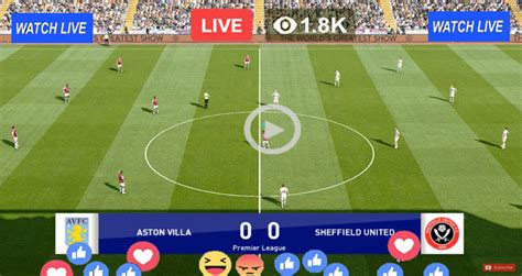 Live Football Aston Villa Vs Newcastle Ast Vs New Stream England