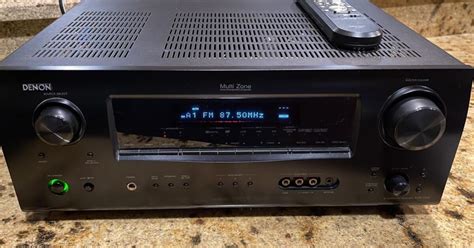 Denon AVR 1609 7 1 Channel Multi Zone Home Theater A V Surround Sound