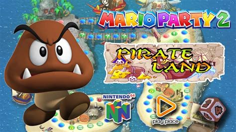 Mario Party 2 Nintendo 64 Pirate Land