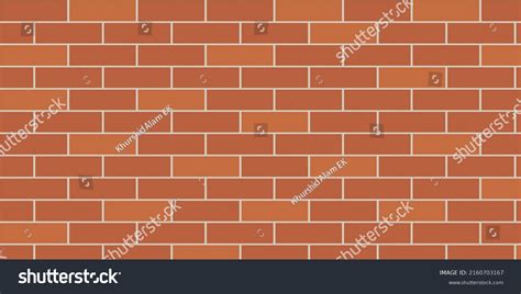 Brick Wall Background Seamless Vector Texture Stock Vector Royalty