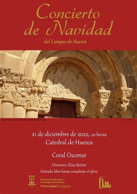 El Concierto De Navidad De Huesca Se Celebra Este Mi Rcoles