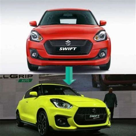 Grey Black Maruti Suzuki Swift Body Kit Abs Swift Sport Gt Kit For