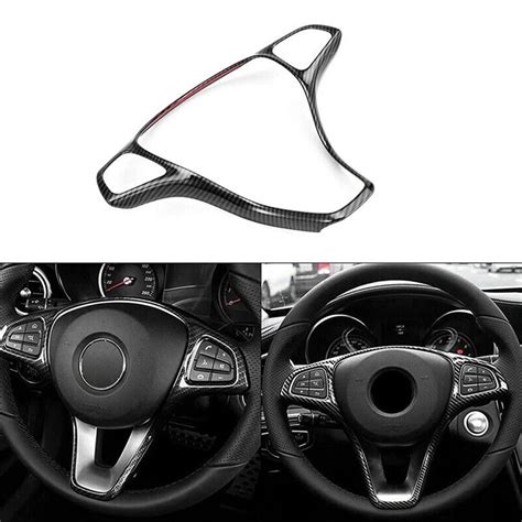 Benafini Steering Wheel Panel Cover Trim For Mercedes For Benz W213