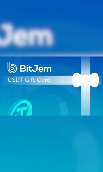 Comprar Bitjem USDT Gift Card 10 USD BitJem Clave Barato G2A