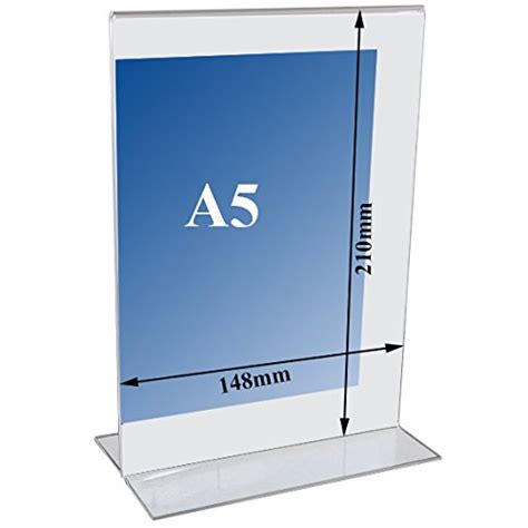 Buy Picturehangingdirect Co Uk T Shape Double Sided Holder Acrylic