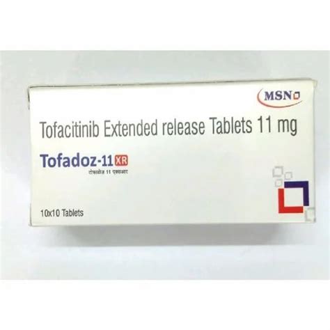 Tofacitinib Extended Release Tablets At Rs Tofatas Tablet In