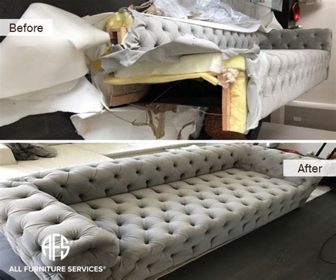 Couch Disassembly Chesterfield Tufted Sofa Bed Disassembling Reassembly