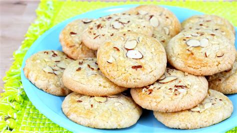 How To Make Chinese Almond Cookies Youtube