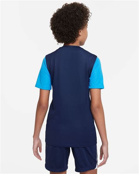 Maillot Nike Dri Fit Trophy V Pour Enfant DR0942 410 Bleu Marine