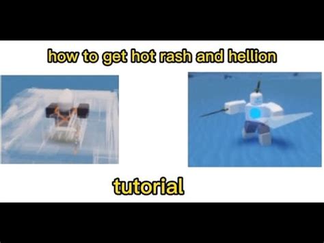 Tutorial How To Get Hot Rash And Hellion In Roblox Hours Tutorial Youtube