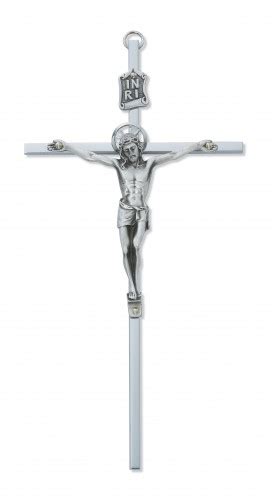 Silver Wall Crucifix