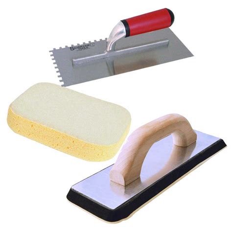 Tilers Tool Kit Grout Float Tile Tiling Sponge And Trowel Tilers Tool