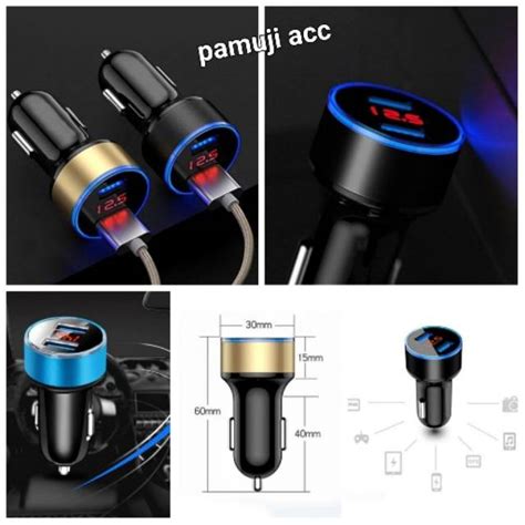 Jual Charger Hp Motor Dual Usb New Nmax Lexi Freego Fazzio Scoopy