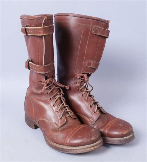 Sold Price Pair Of Ww2 Us Army M43 Combat Boots October 6 0120 12