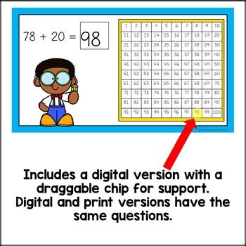 Add And Subtract Multiples Of 10 Print And Digital Center TPT