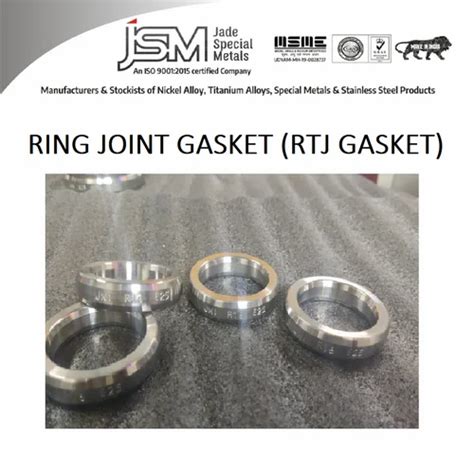 Ring Type Joint RTJ Gasket Thickness 25 Mm At Rs 25 Piece In Mumbai