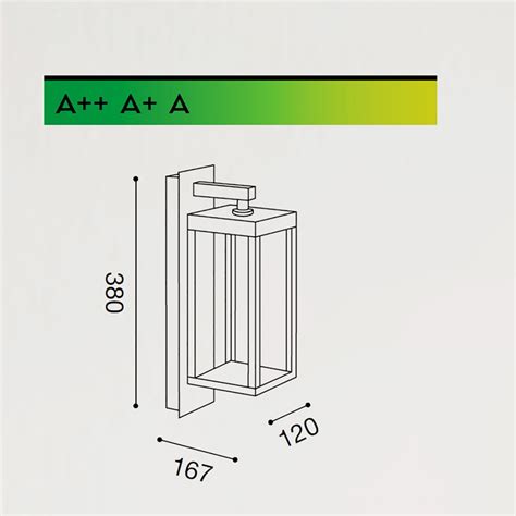 Applique Esterno Gea Led SIRE GES771 LED IP54