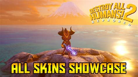 Destroy All Humans Reprobed All Unlockable Skins Showcase