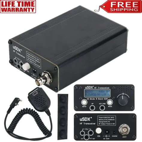 Usdx Hf Transceiver Shortwave Qrp Ssb Cw 5w All Mode 8 Band 3 5 30mhz Upgraded Eur 118 59