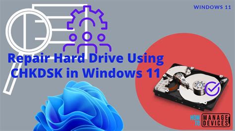 Use CHKDSK Tool To Fix Windows Issues HTMD Blog