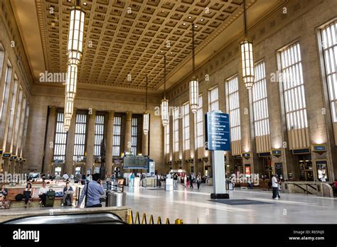 Philadelphia Pennsylvania Inside 30th Street Station An Intermodal