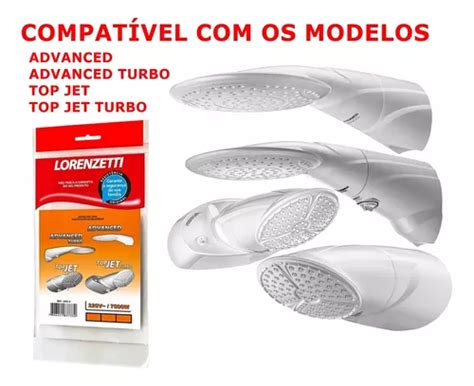 Resist Ncia Chuveiro Advanced Top Jet Multiteperatura V W