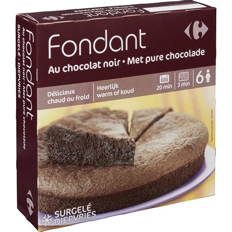 3245413465177 CRF CDM Gâteau fondant au chocolat noir CARREFOUR