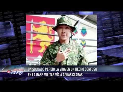 Un Soldado Perdi La Vida En Un Hecho Confuso En La Base Militar V A A